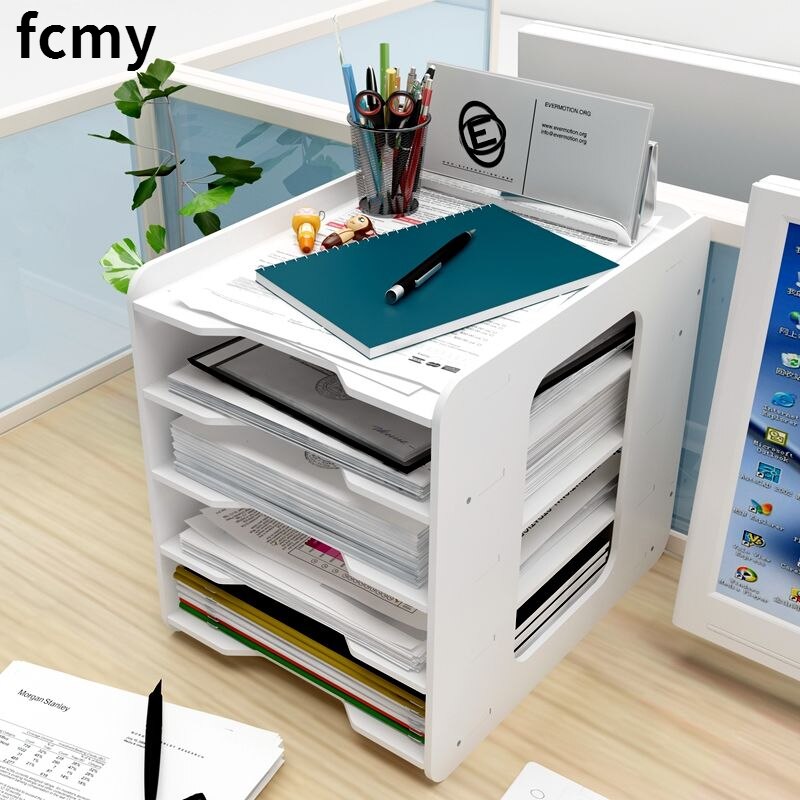 5 Layers Multifunction Document Trays File Papepr Letter Holder Stationery Storage Waterproof Desk Organizer Office Accessories