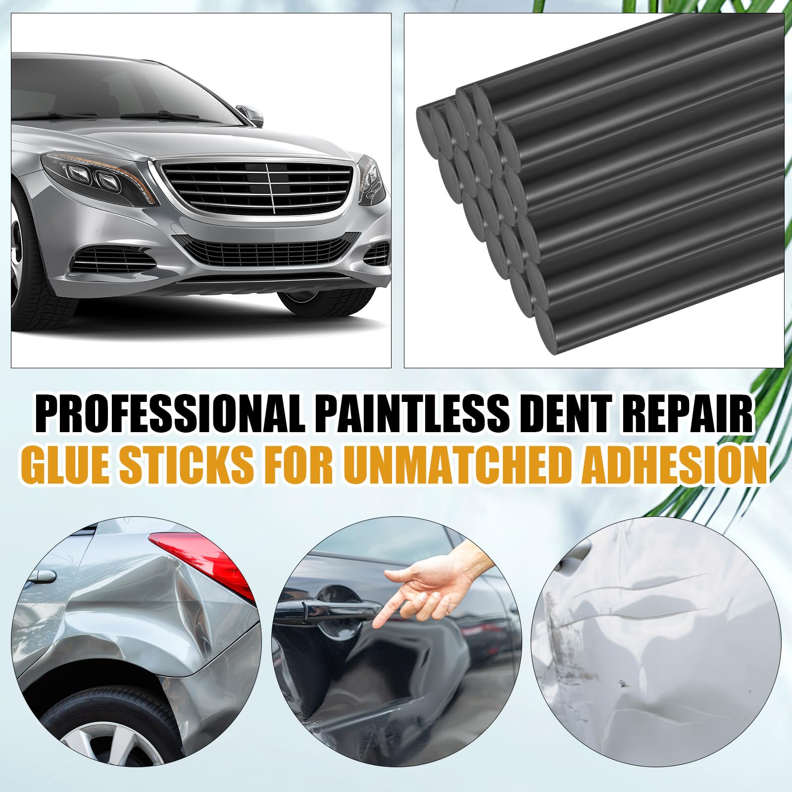 Strong Adhesion Car Dent Repair Glue Sticks Paintless Body Repair Melt Strip Tool for Car Damage Fix