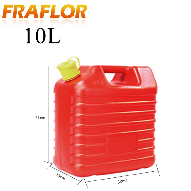 Tanque de combustible de petróleo, tanque de combustible de 5l y 10l, latas de tanque de combustible Diesel portátiles de repuesto de un galón de montaje para SUV, ATV, coche, motocicleta Jerrycan