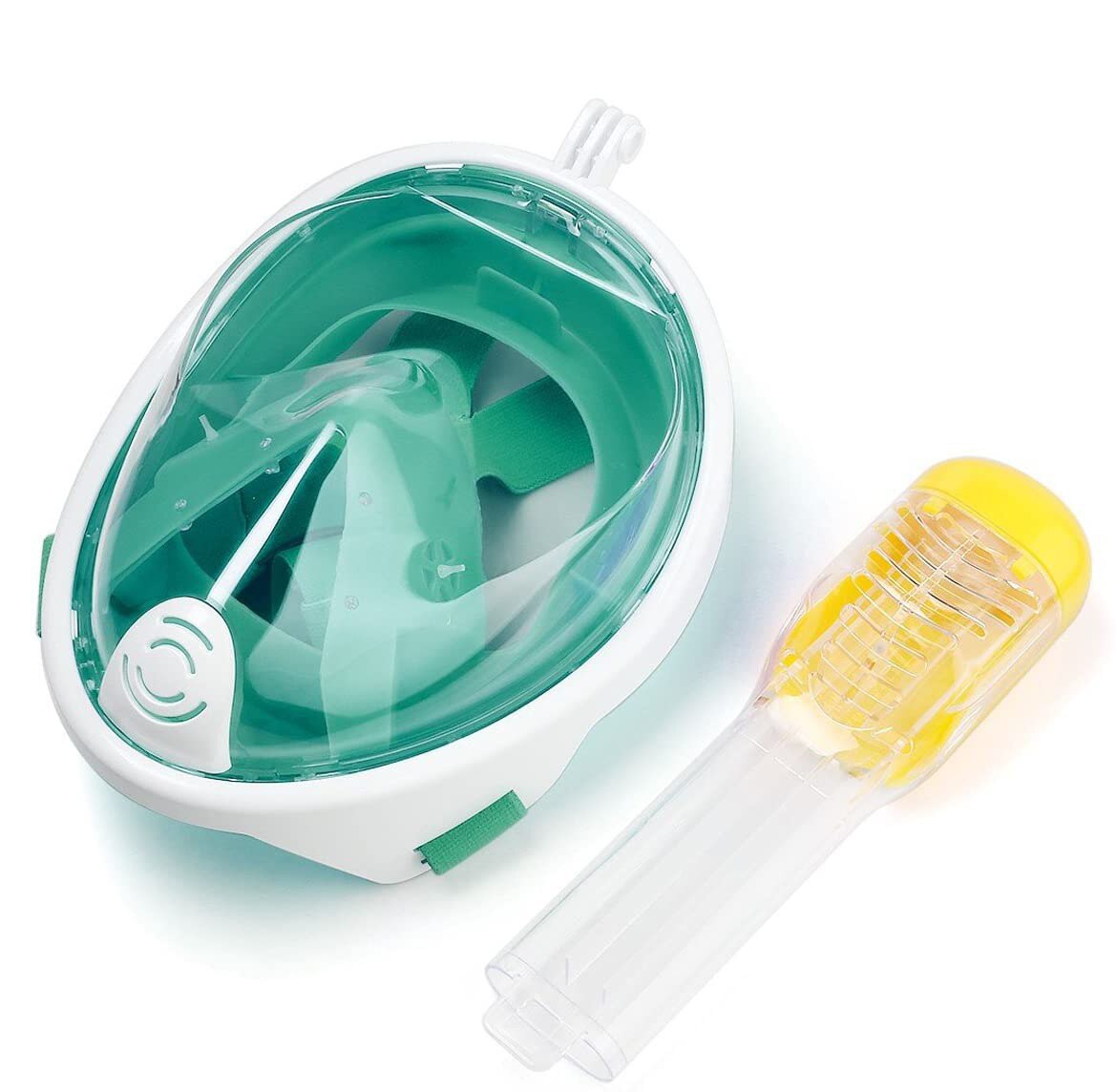 Underwater Scuba Snorkeling Anti Fog Mask Set Diving Full Face Respiratory Masks Safe and Waterproof Swimming Equipment