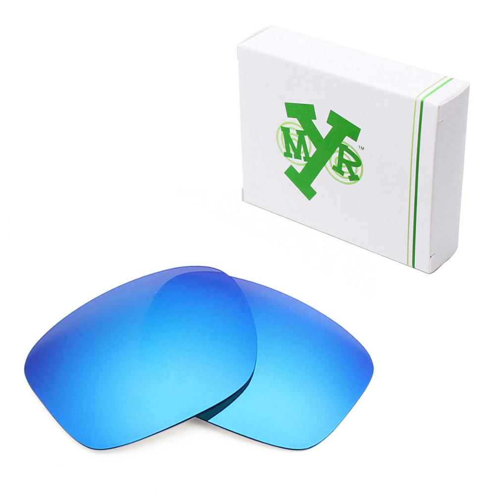 Lentes de substituição polarizadas mryok para lentes de óculos de sol oakley sliver (lente somente)-várias opções: Ice Blue