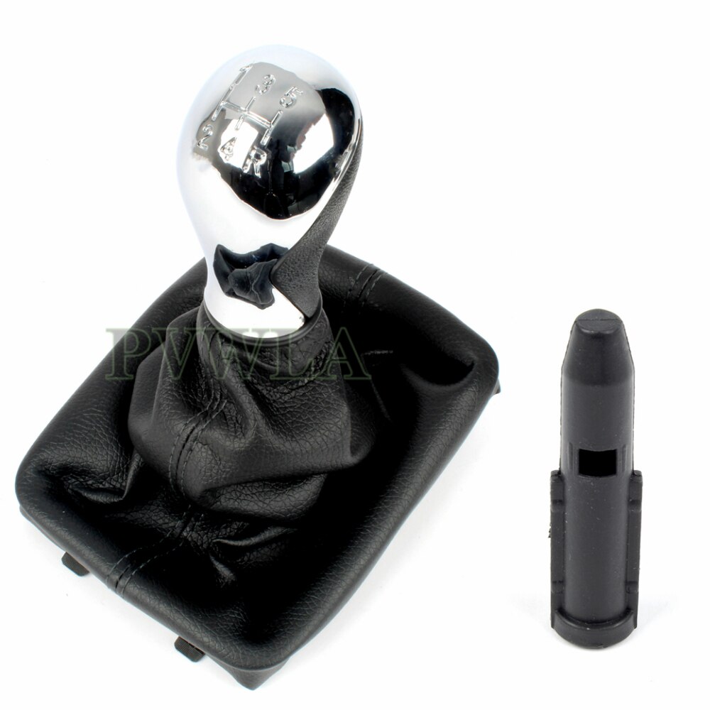 5 geschwindigkeit Schaltknauf Mit Boot Für Peugeot 406 1995 1996 1997 1998 1999 2000 2001 2002 2003 2004: shift Knob4 And Boot
