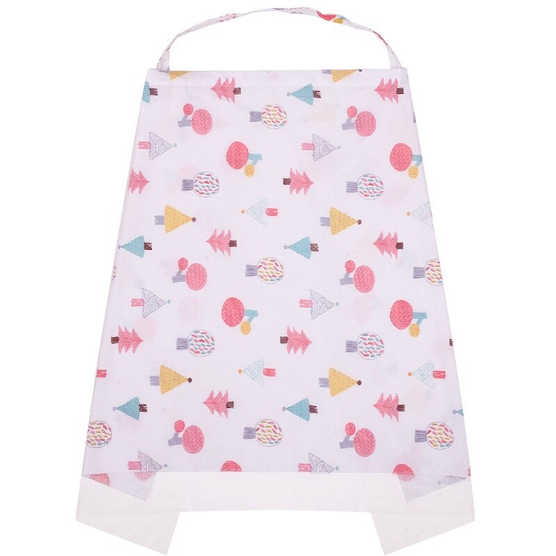 Serviette d'allaitement 100% coton pour maman et bébé, couverture d'allaitement, tissu d'allaitement Anti-éblouissement avec gaze: Colored tree
