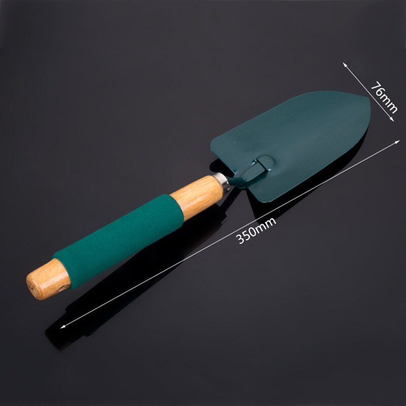 6pcs Metal Rake Gardening Tools Set with Sponge Wooden Handle Gardening Supplies --M25