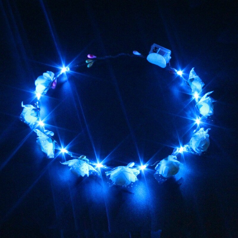10 teile/los glühen Kranz Leucht Stirnband Band LED Lampe Leuchtenden Schönen Katze Ohren Partei Versammlung Bar Nacht Verein Geburtstag Requisiten