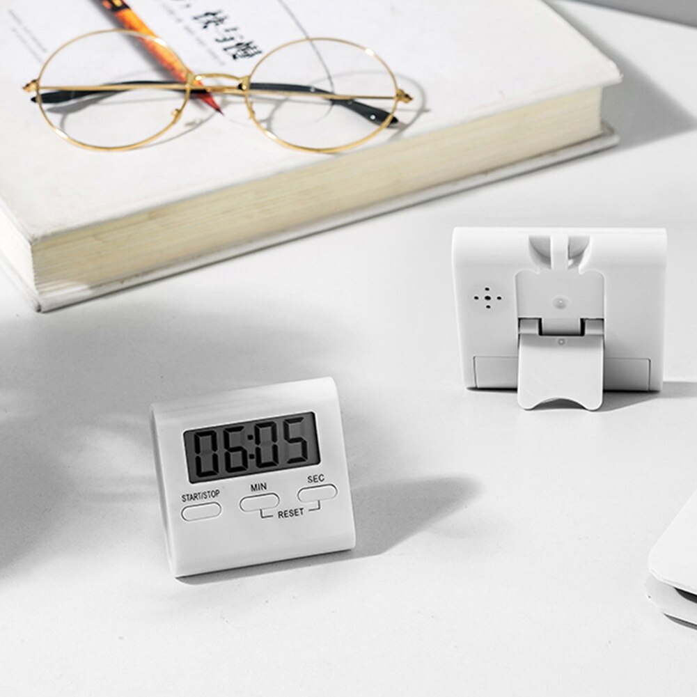 Baking Time Timers Kitchen Accessories Countdown Clock Magnet Loud Practical for Household Kitchen Convenient Part