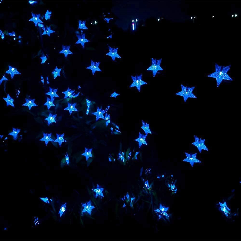 remote control peach blossom solar string lights outdoor fairy light for christmas wedding party decoration with solar panel