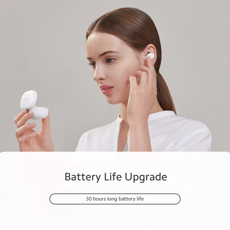 Xiaomi Redmi Airdots 3 Echte Draadloze Bluetooth Oortelefoon Hybrid Vocalism Adaptieve Stereo Bass Met Mic Handsfree Knoppen 3 Oordopjes