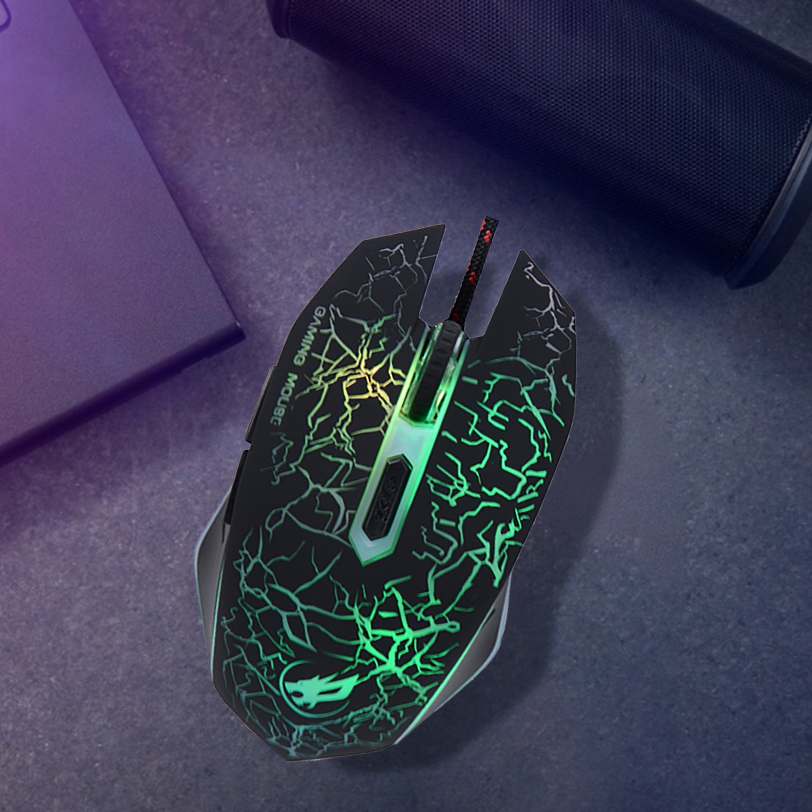 Wired Mouse LED Light Optical Portable Mouse USB Plug And Play Mouse Ergonomic Gaming Mice For Computer