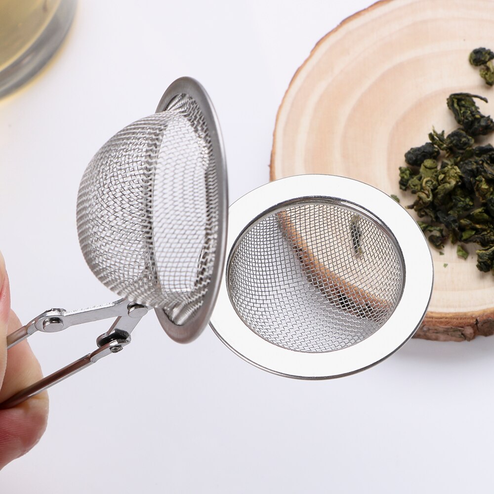 Theepot Theezeefje Thee Infuser Sphere Mesh Handvat Thee Bal Thee Ketel Koffie Herb Spice Filter Diffuser Rvs