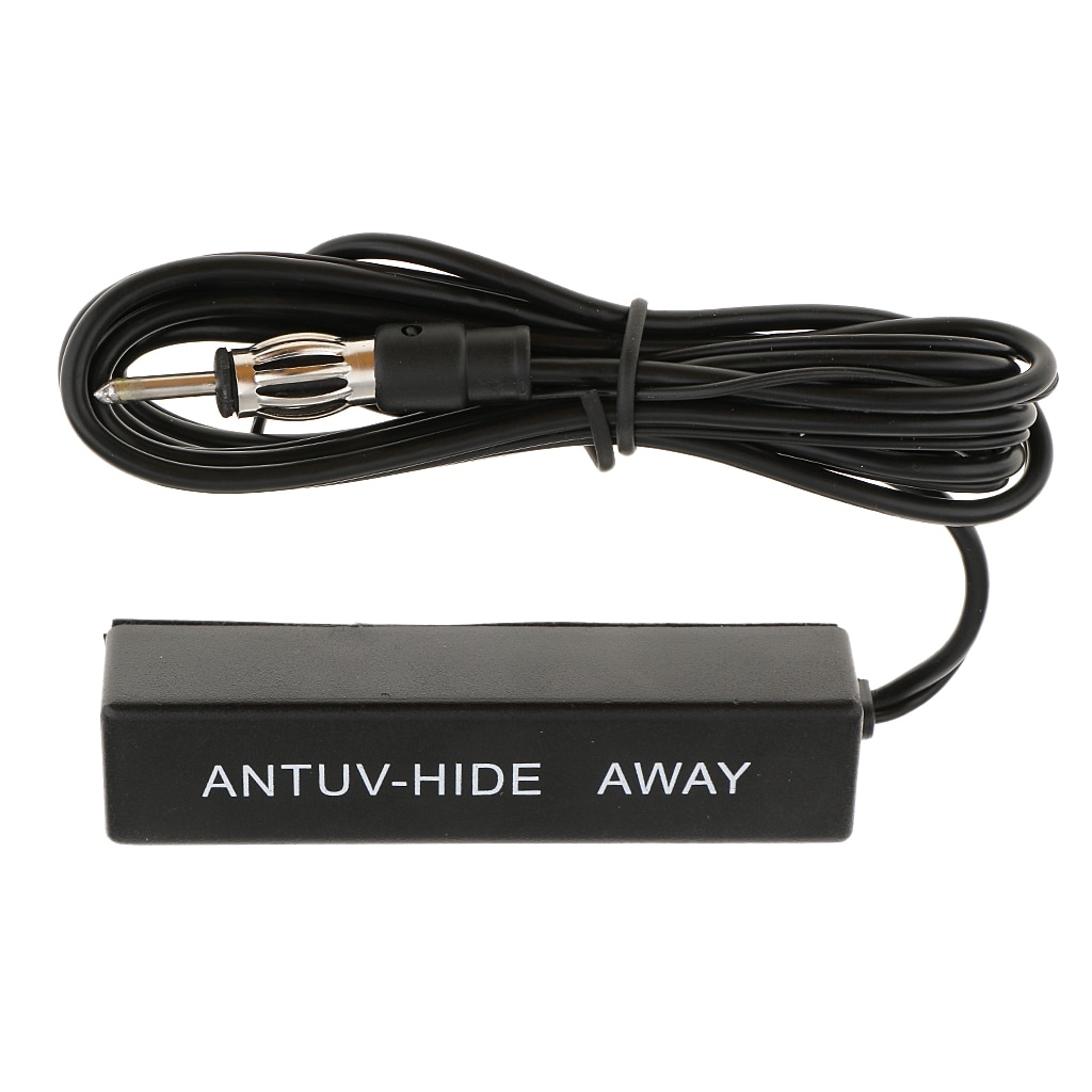 Motorcycle Antenna Hidden Amplified Electrical Aerial Boost AM FM Antenna Kit For Harley FLHT Fltr FLHX Touring Ultra Glide