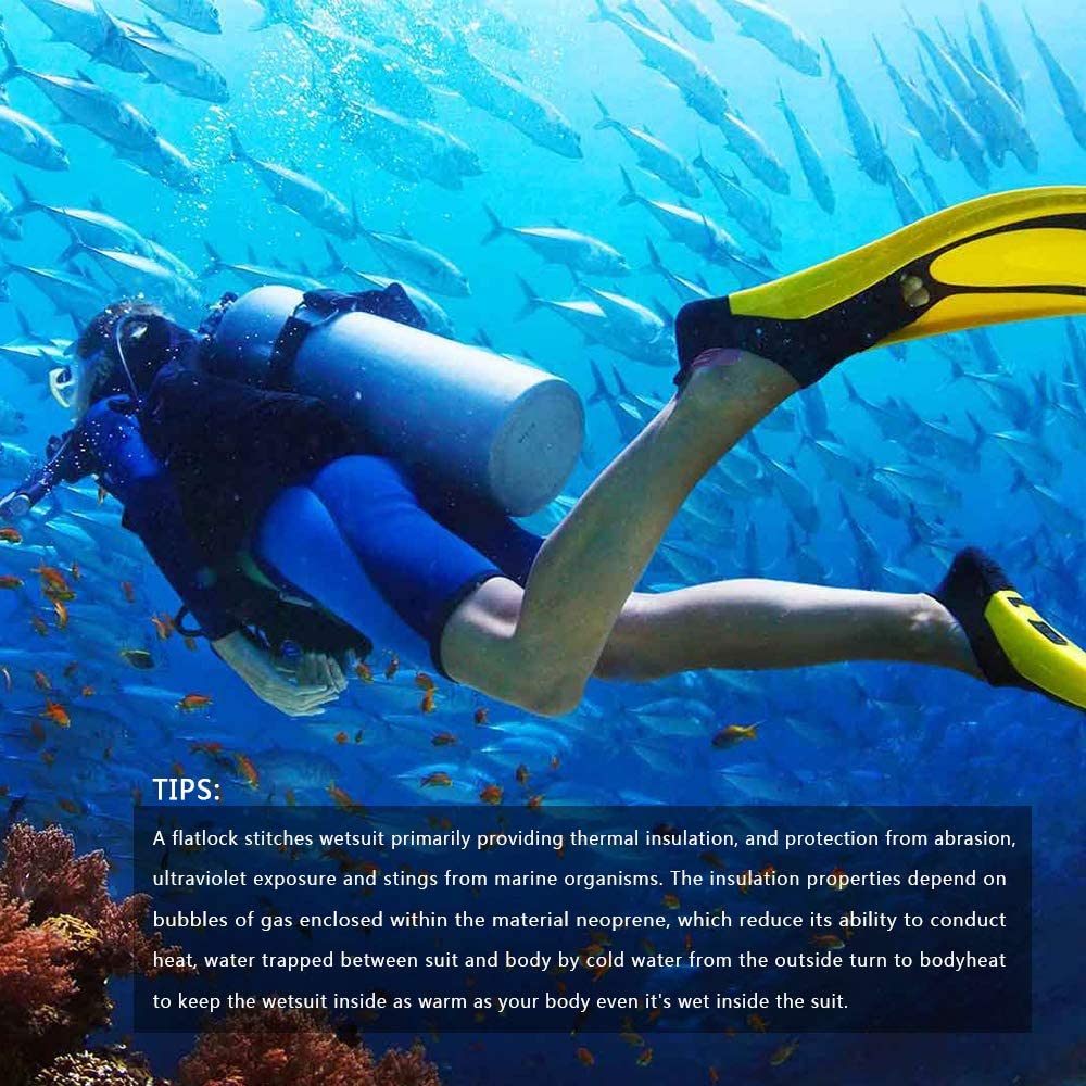 Kvinnor& #39 ; s 3mm neopren shorty våtdräkt kortärmad dragkedja fram dykdräkt snorkling surfa simdräkt baddräkt i ett stycke