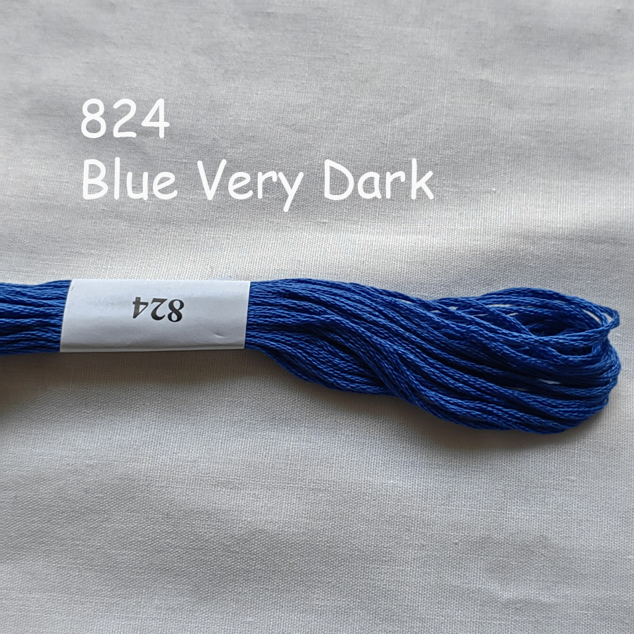 Wysokiej jakości 100% bawełniana nić robić haftu krzyżykowego niemowlę niebieski 162 312 322 334 775 803 813 825 826 827 3325 3755 3756 3841: Biały ołów / 0.6mm