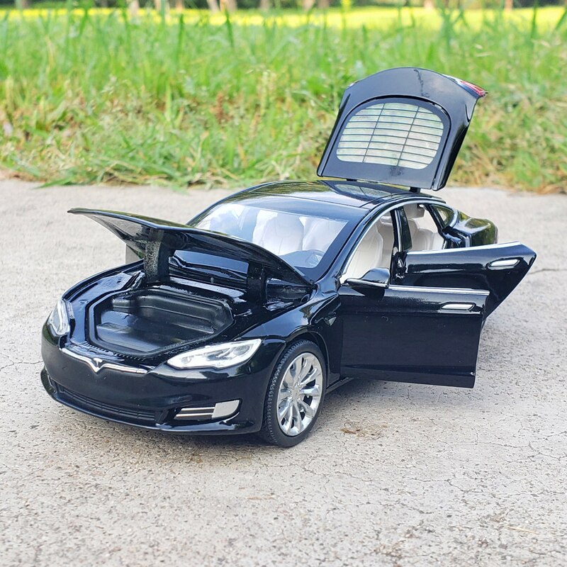 Trasporto Libero New1:32 Tesla MODELLO X MODEL3 In Lega Modello di Auto Giocattoli Pressofusi E Veicoli Auto giocattolo Del Capretto Giocattoli Per I Regali Dei Bambini Toy Boy: Models Black