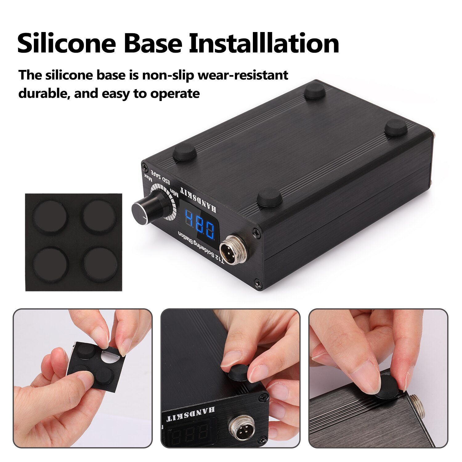 T12 Infrared Soldering Station Portable Bga Rework Station Welding Tools with Soldering Tips Iron