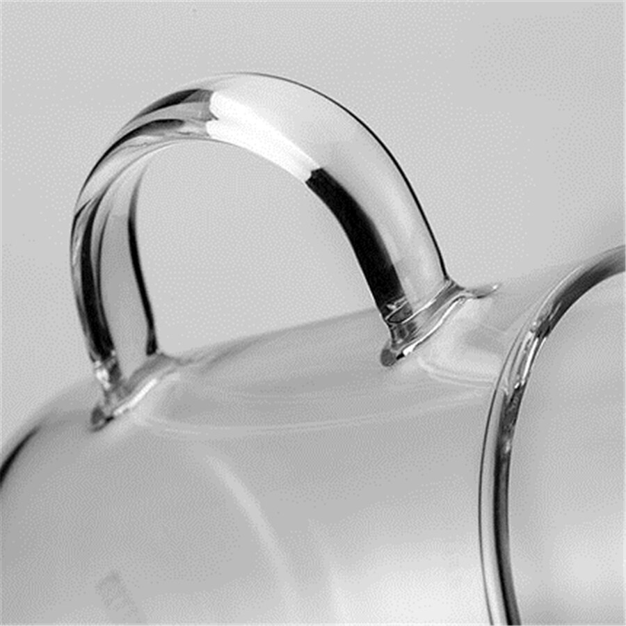 Café Transparent DDQ116 de tasses de thé de Fincan d'eau de cruche en verre d'eau plus épaisse avec l'infuseur