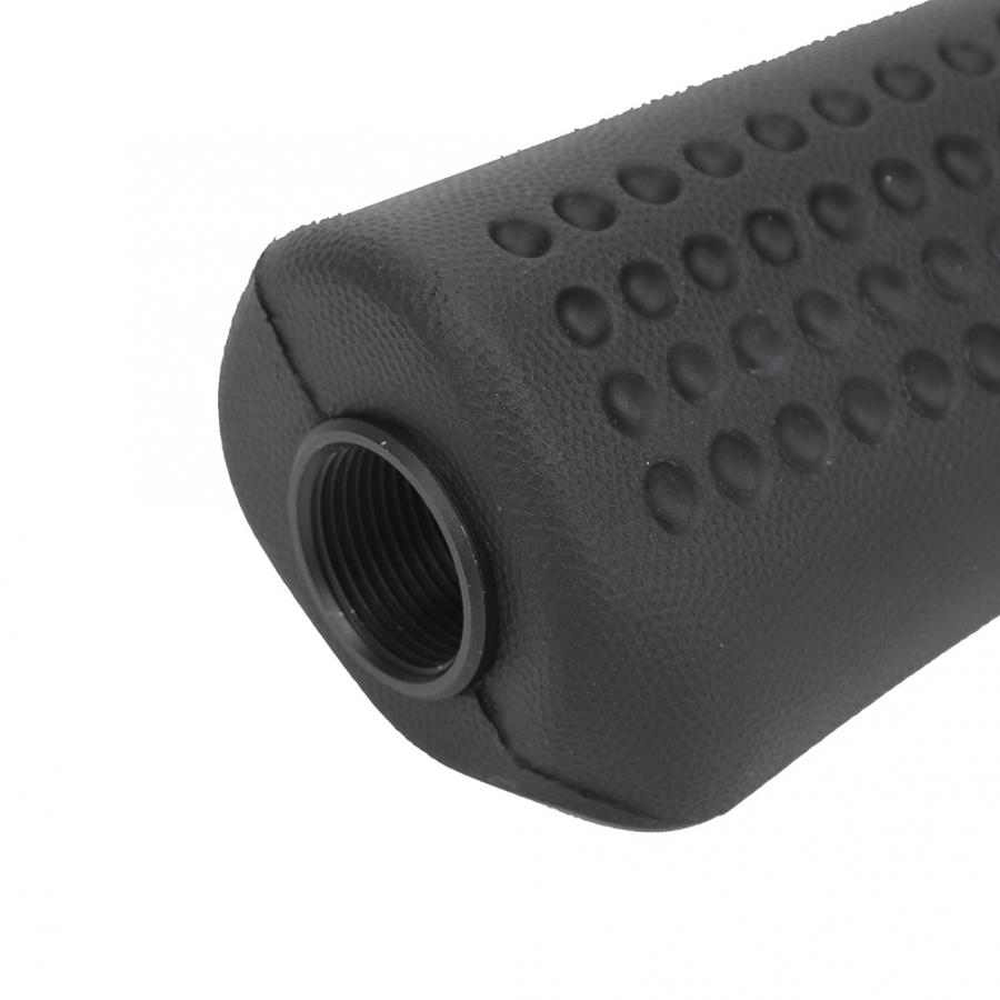 15mm Guide Rail Clamp, Stabilizer Grip Grip Rail Clamp Block, Portable Selfie Holder with Rubber Telescope Grip for Easy Shootin