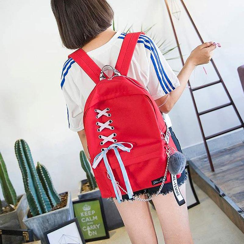 Sac à dos scolaire sacs à bandoulière fête sac à main bal RANSEL femmes balle haut en Nylon populaire voyage dame