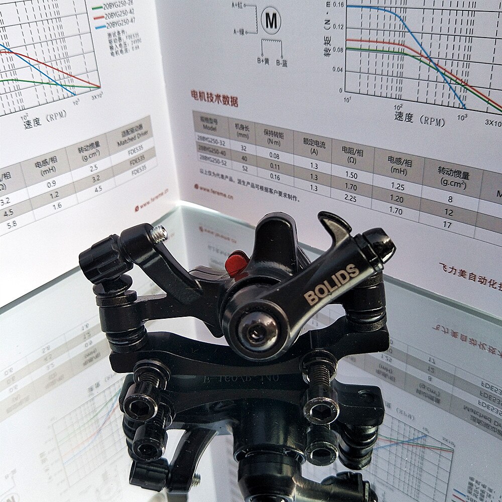 BOLIDS mtb Mountain Bike Front and rear disc brake Aluminum Alloy Mechanical Caliper Bicycle Disc Brake Bicicleta Bicycle Parts: Rear brake