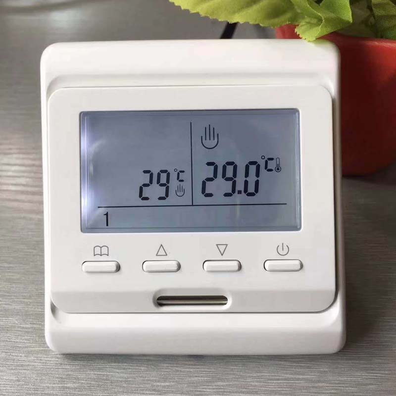 Digital Programmable Floor Heating Temperature Controller 16A AC 220V Electric Heating Room Warm Air Thermostat Regulator