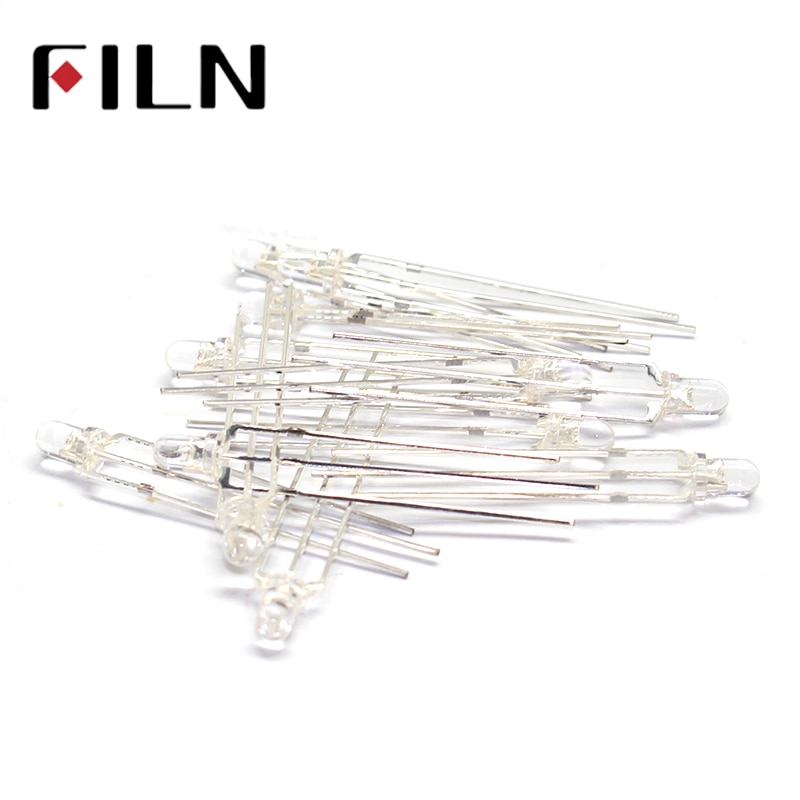 100 stk 3mm 2 farver rød og grøn fælles katode eller anode ledet vandklar lampe diode lys 3 pin