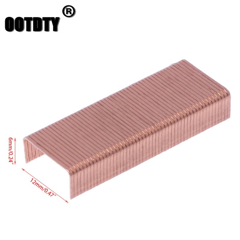 1000Pcs/Box 12mm 12# 24/6 Metal Staples Office School Binding Supplies