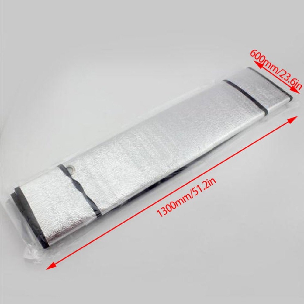 Bil ensidig solskjerm bilvindu solskjerm aluminiumsfolieisolering solblokk vindusdeksel