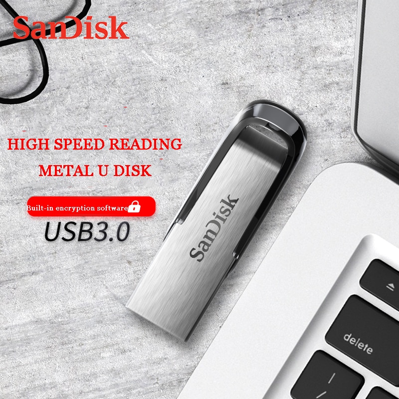 SanDisk USB 3.0 Flash Drive 128GB 64GB 32GB 16GB pendrive pen-drivy Flashdisk U dysk urządzenie pamięci masowej na PC CZ73 CZ48 CZ600