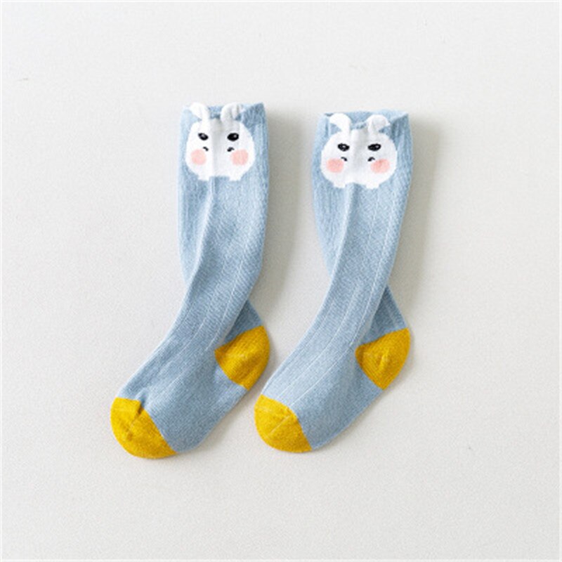 Niedlichen cartoon socken baby mädchen jungen lange rohr baby socken knie hohe lang socken warme sokken infant neugeborenen kinder socke anti slip: 06 / 1-3years