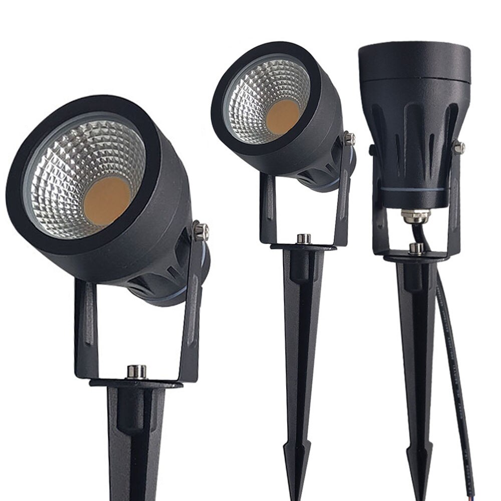 Tuin Gazon Lamp 5W 7W 9W 12W Outdoor LED Spike Light Path Landschap Waterdichte Spot Lampen 85-265V 12V COB