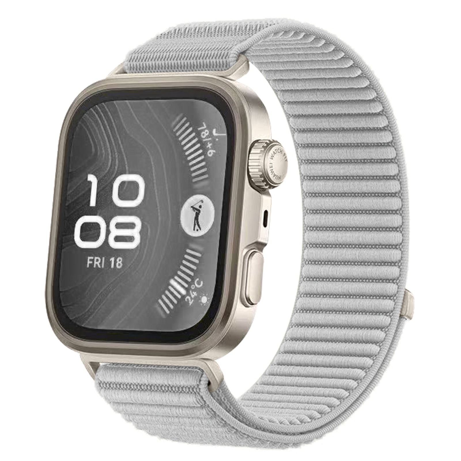 Officiel nylonrem til huawei watch fit 4 3 flettet behagelig åndbar rem til huawei watch fit 4/4 pro tilbehør: Grøn / 19mm