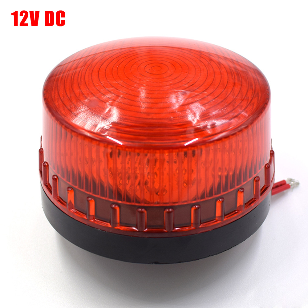 Dc 12V 24V Led Gate Knipperlicht Alarm Lamp Voor Swing Schuifpoort Opener/Slagboom Signaal strobe Knipperende Lamp: 12V DC