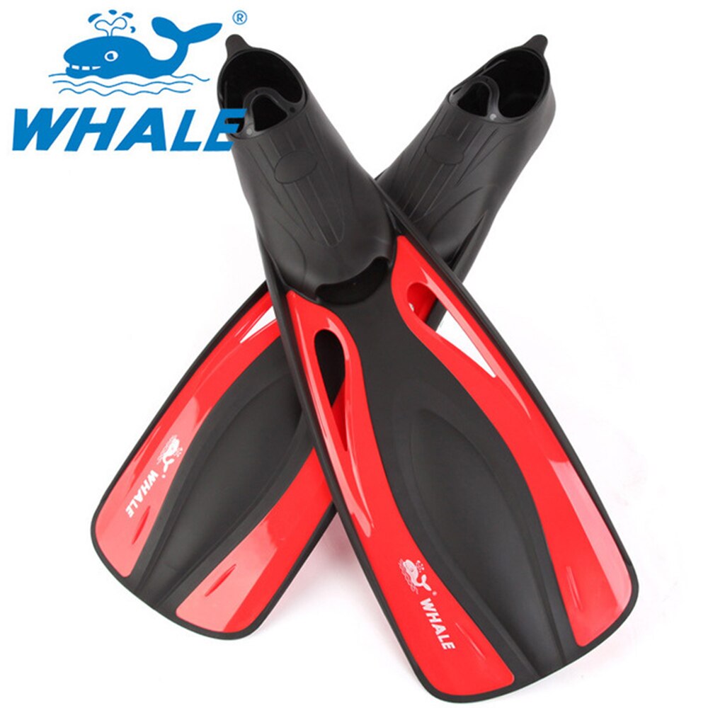 Snorkeling Diving Swimming Fins Adult Flexible Comfort Swimming Fins Submersible Foot Fins Flippers Water Sports: Red / L