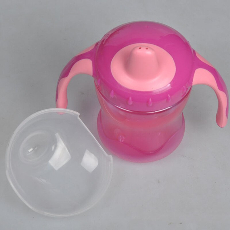 Baby fodring flasker kopper lære fodring drikkevand flaske blød mund ænder sippy træning kop til børn baby fodring cup
