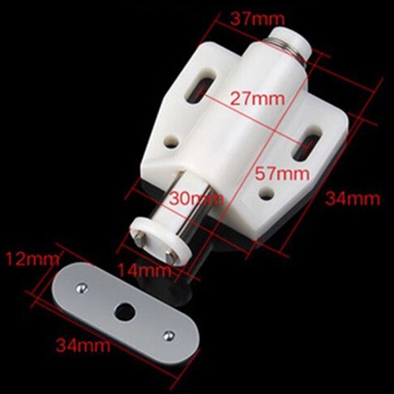 5 stk/parti magnetisk skabslås køkkendør stop skuffelås soft close skub for at åbne spjæld buffere møbler hardware