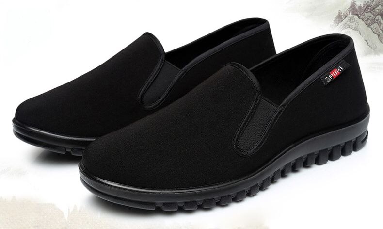 martial arts shoes shaolin monks kung fu shoes wing chun wushu taiji shoes taoist qigong sneakers: style 1 / Europe shoes size 43