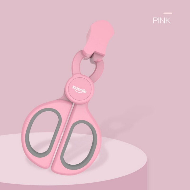 Children Kitchen Scissors Baby Food Fruit Supplement Scissors Multi-function Scissors z