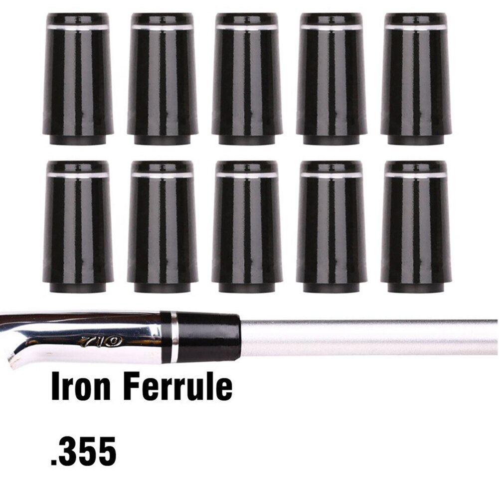 10pcs Ferrules Irons Golf Club Accessories Portable Golf Replacement Accessories Iron Shaft Sleeve Golf Club Ferrules