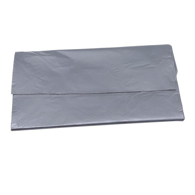 Waterproof Simple Convenient Transparent Plastic Furniture Decorative Cover Cloth Dust Cloth Disposable Dust Cover: Gray