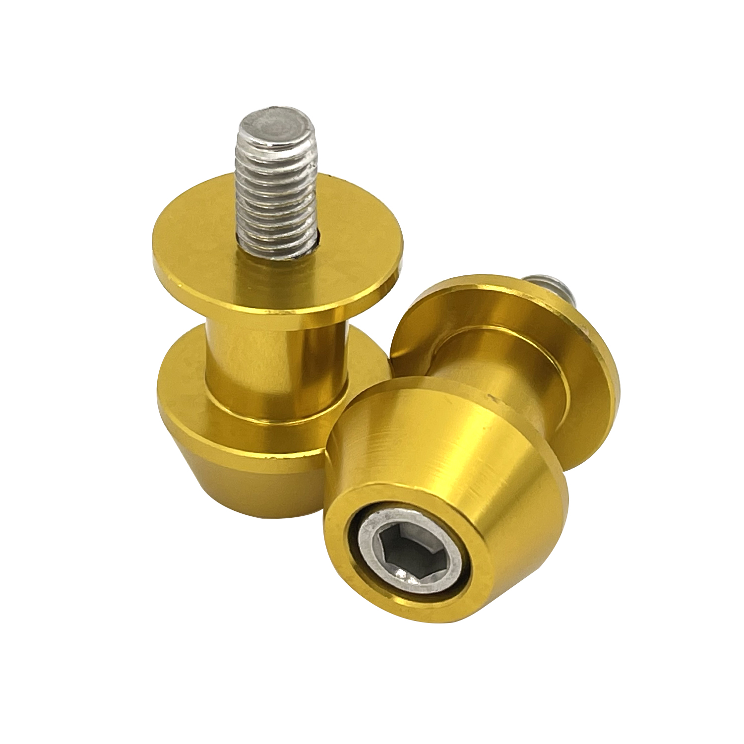 8Mm Universele Cnc Achterbrug Swingarm Spool Slider Stand Spoel Bolt Motorfiets Medeplichtige: Donkergrijs