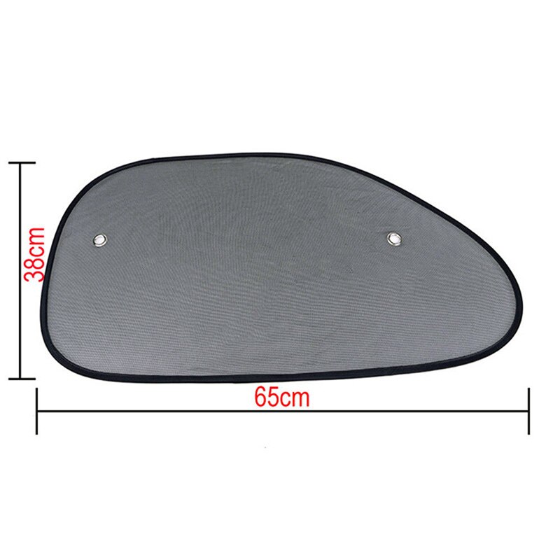 2 stk bil auto vindu rullegardin solskjerm vindu skjerm solskjerm 65*38cm