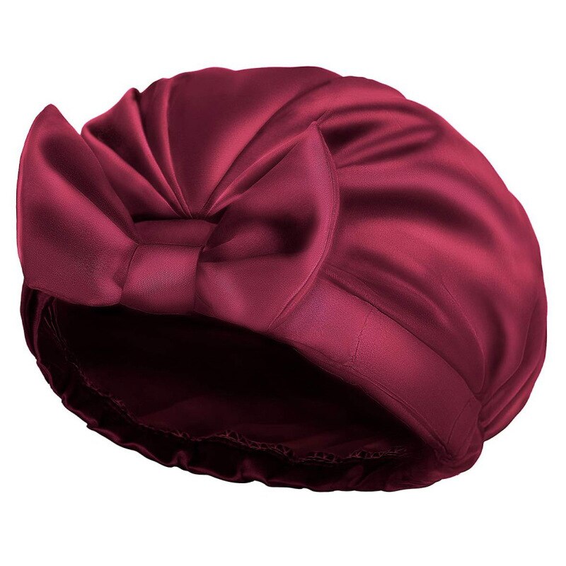 Zijde Bonnet Voor Krullend Haar Wraps Voor Slapen, Satijnen Sjaal Voor Haar Wikkelen: 6