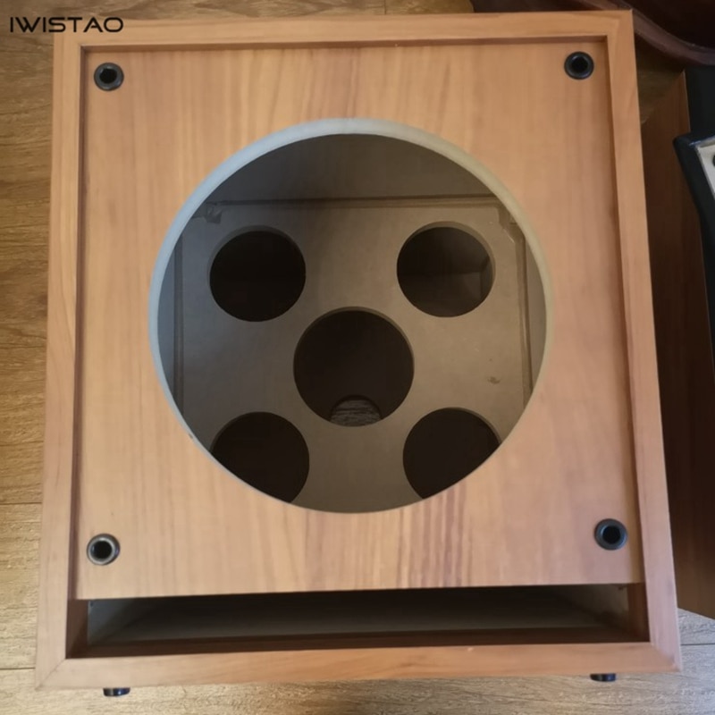 Iwistao hifi 8- tuuman subwoofer tyhjä kaappi passiivinen puinen kaiutinkotelo hdf -levy diy