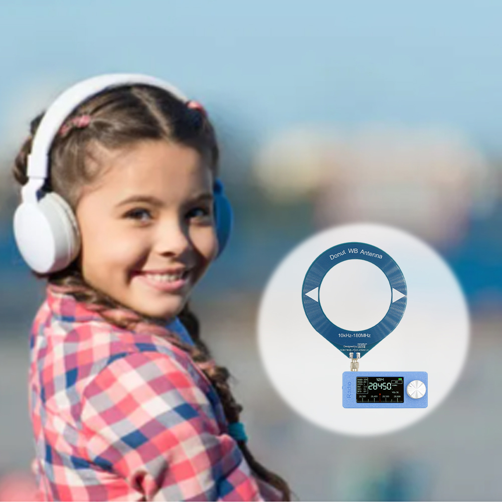 SI4732 0.5-108mhz Przenośne radio 1.9 cala IPS Kieszonkowe mini radio LSB USB AM FM Odbiornik radiowy FM/AM
