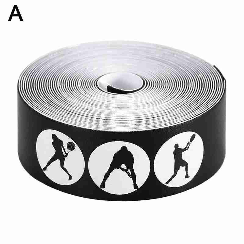 Professionele Tennis Racket Protector Racket Frame Edge Protector Tennis Sticker Racket Tape Racket Accessoires: A