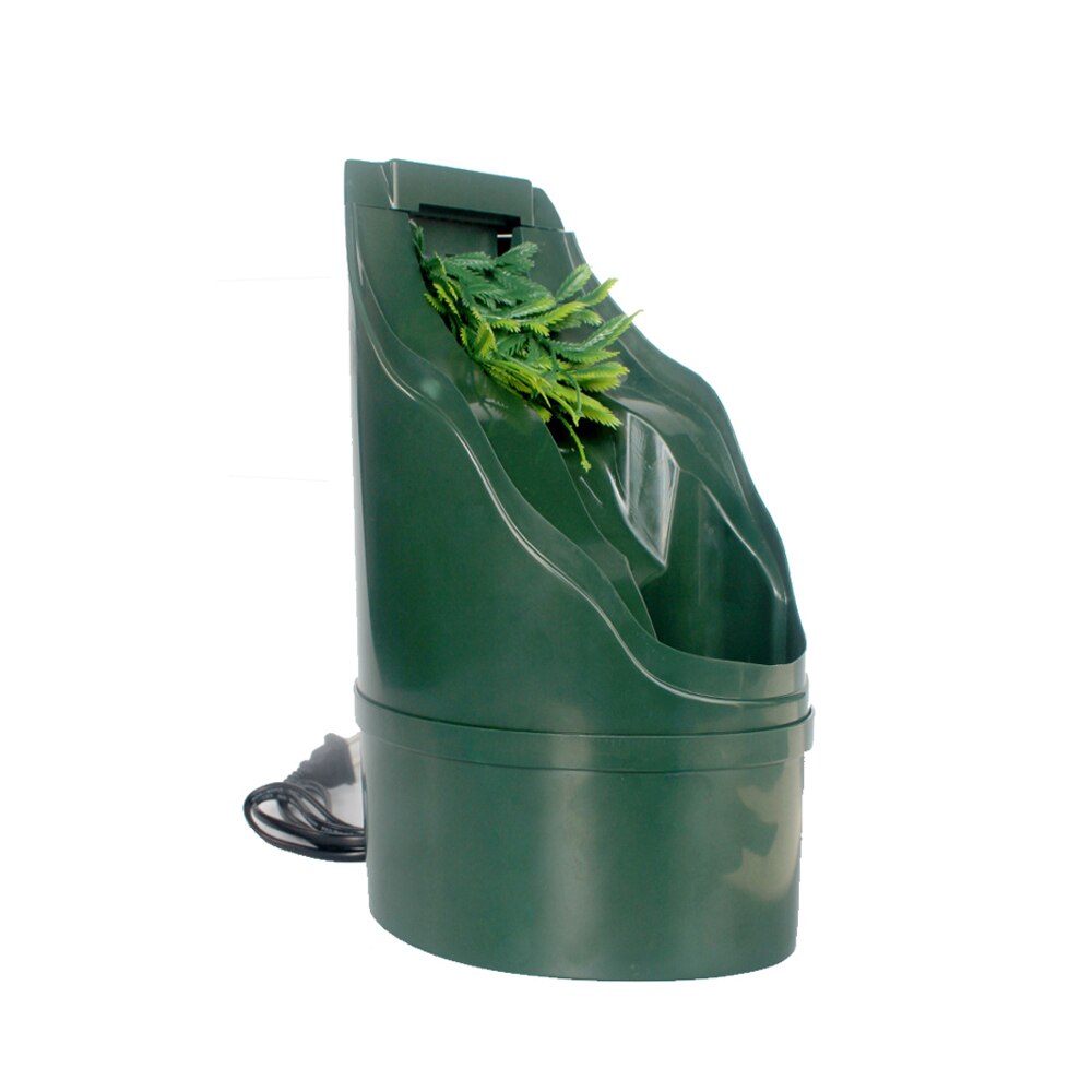 Fuente de agua para Reptiles, bebedero de alimentación automático, filtro de lagarto, camaleón, serpiente, Reptiles, terrario anfibio, accesorios: Default Title