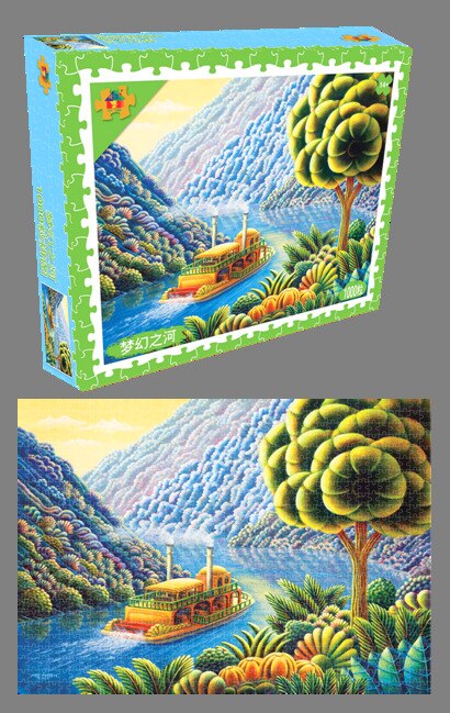 1000 stück Puzzles Pädagogisches Spielzeug Scenic abbildung Raum Sterne Pädagogisches Puzzle Spielzeug für Kinder/Erwachsene geburtstag: 27