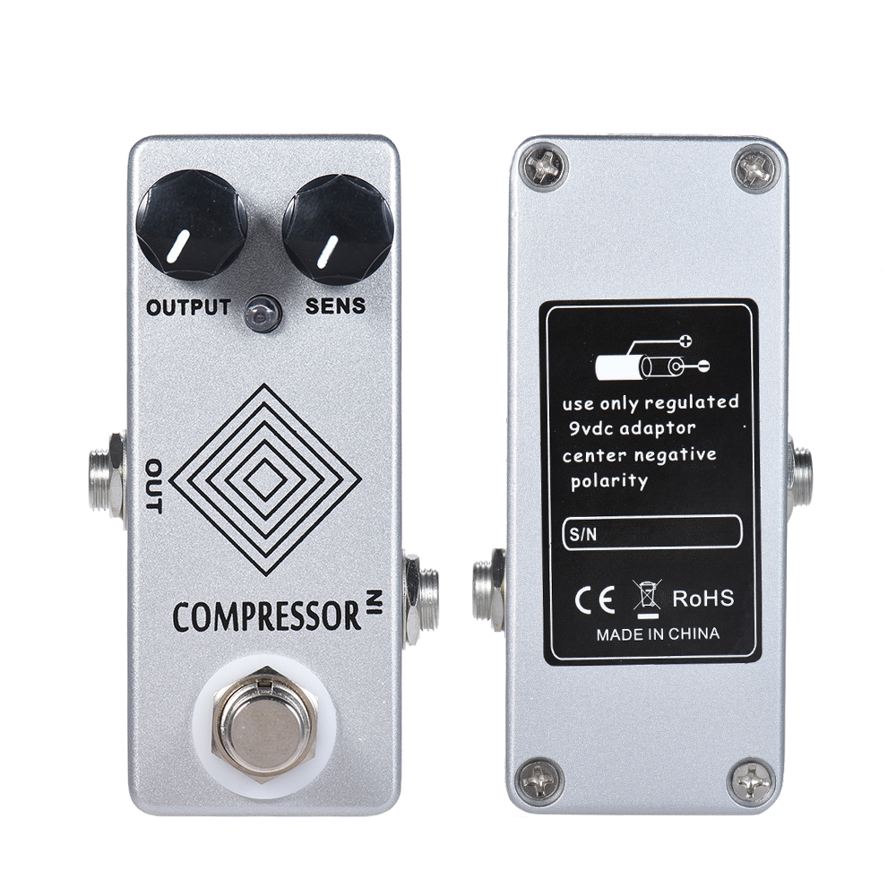 Mosky B-Doos Gitaar Effect Pedaal Dynacomp Elektrische Compressor True Bypass Led Licht True Bypass Volledig Metalen Shell Gitaar onderdelen