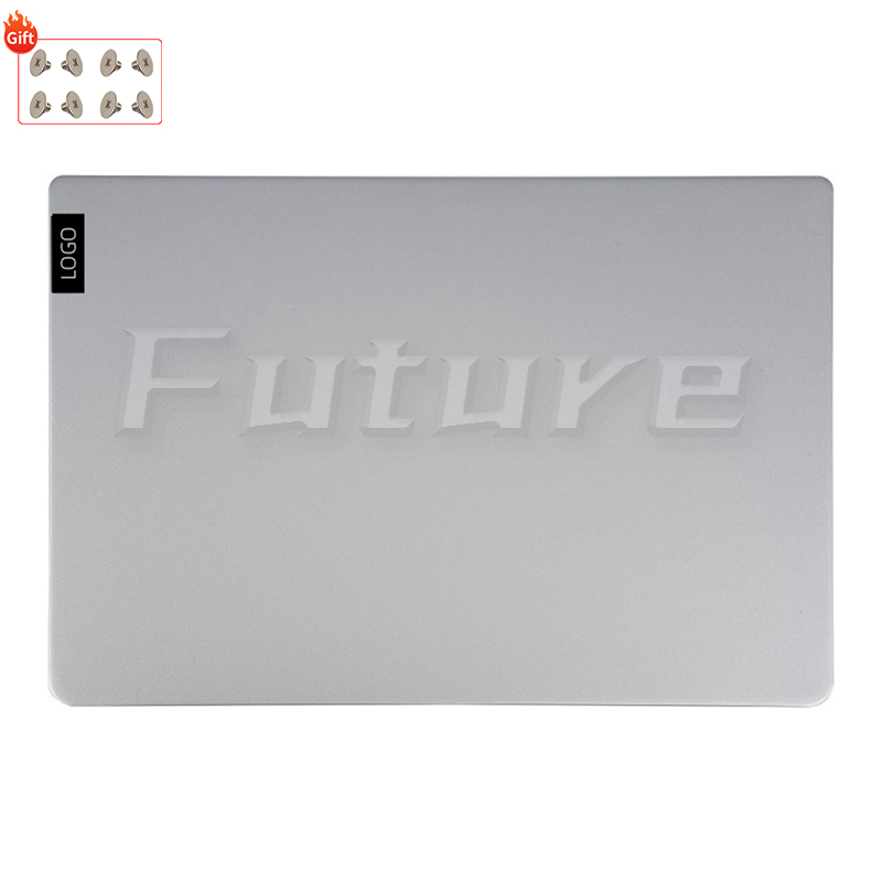 Case Voor Lenovo Ideapad 5 15IIL05 15ARE05 15ITL05 15ALC05 LCD Back Cover Voorkant Scharnieren Achterdeksel Top Back Case: Beige