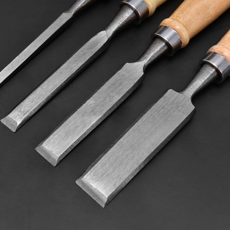 Juego de cinceles para tallar madera, profesionales, para carpintería, con herramientas ergonómicas para tallar madera, herramientas auxiliares DIY, 4 Uds.